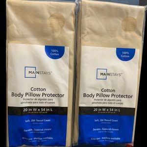 Cotton Body Pillow Protector